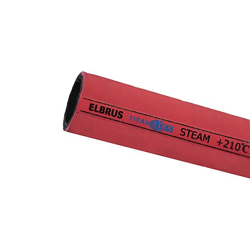 1,5in, Рукав для пара  «ELBRUS», внутр. диам. 38мм, 18bar, + 210 град, TL038EL TITAN LOCK