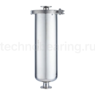 Пищевой фильтр нержавеющий прямой, под Clamp, DN50 TLFS50CL-S TITAN LOCK