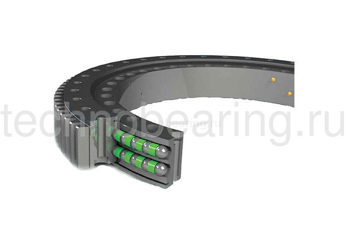 ОПУ стандартная серия с двумя рядами шариков EB2.20.0752.200-1SPPN ISB