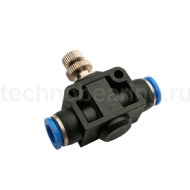 Регулятор расхода воздуха SCF, 8 мм, пластик, тип SCF, TLP-SCF8 TITAN LOCK