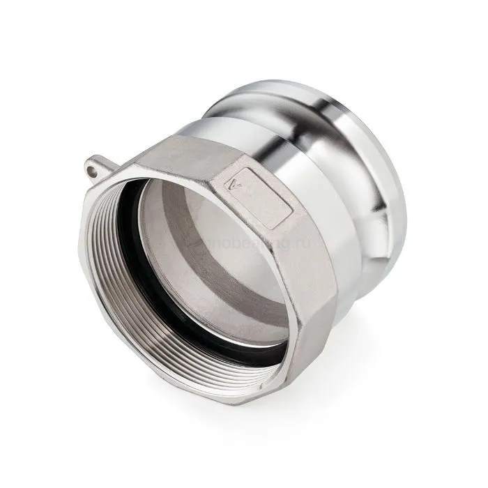 Камлок нержавеющий тип A ниппель, внутр. резьба BSP 4", AISI304, TL400ASS TITAN LOCK