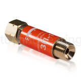 Затвор предохранительный ЗП-1Г (пропан, ацетилен), на выход редуктора, М16х1,5LH левая резьба КЕДР