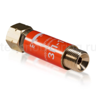 Затвор предохранительный ЗП-1Г (пропан, ацетилен), на выход редуктора, М16х1,5LH левая резьба КЕДР