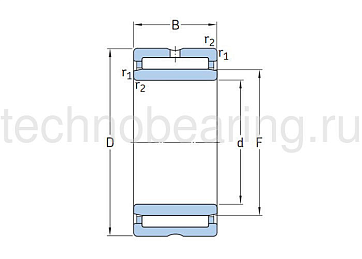 Подшипник NKIS35 SKF