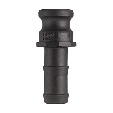Камлок полипропиленовый тип E, ниппель с хвостовиком 2 1/2", TL250EPP TITAN LOCK