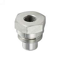 БРС серия T резьбовая, ISO 14540, ниппель, оцинк. cталь, резьба NPT, 3/8in TL3TMN TITAN LOCK