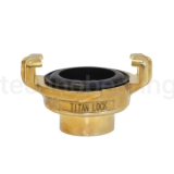 Универсальное соединение для воды NEPTUN (GEKA) с внутренней резьбой BSP 1 1/4", латунь, TLNPF1.1/4-BR TITAN LOCK