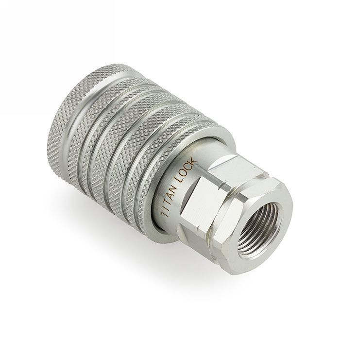 БРС серия M, ISO 5675, розетка с метрической внутр. резьбой, оцинк. сталь, 1/2 in TL4M-SF/20X1.5 TITAN LOCK