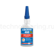 Клей цианоакрилатный общего назначения, отсутствие блюм-эффекта, 50 г, 460 Loctite