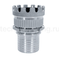 Соединение TankWagen, комплект (муфта MK б/рукоятки + штуцер под рукав), нерж. сталь, TLMKS80SS TITAN LOCK