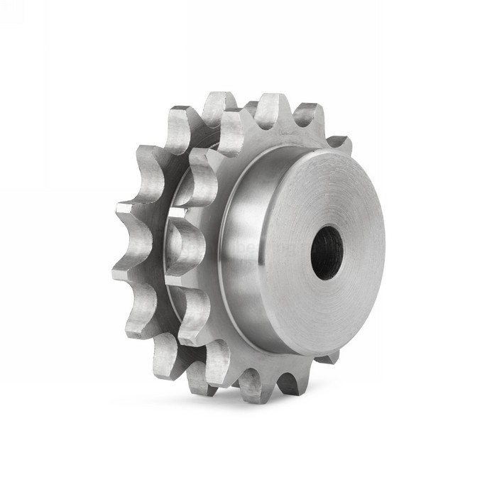 Звездочка со ступицей под расточку для цепи 10B-2, z=12, 5/8" x 3/8" PD10012 (PHS 10B-2B12) ISKRA — детальное фото 2