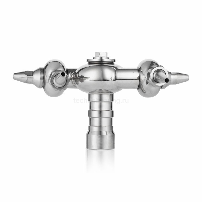 Моющая головка струйная ротационная (S-образная), DN25, резьба 1-1/2, нерж.304, TL25WHRS-G1.1/2 TITAN LOCK