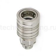 БРС серия M, ISO 5675, розетка с метрической нар. резьбой, оцинк. сталь, 1/2 in TL4M-SM/20X1.5 TITAN LOCK