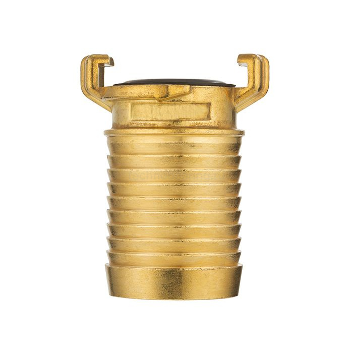 Универсальное соединение для воды NEPTUN (GEKA) с концом под рукав, 3/4" (20мм), латунь, TLNPH3/4-BR TITAN LOCK