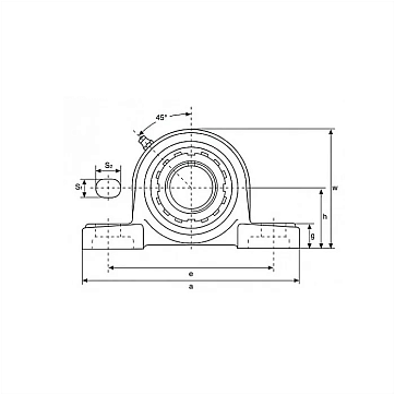 Подшипниковый узел UKP207 FKD