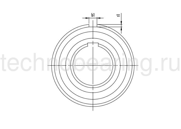 Обгонная муфта UKC40-ZZ (CSK40P) CTS