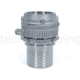 Соединение TankWagen, комплект (штуцер VK + штуцер под рукав), нерж. сталь, TLVKS100SS TITAN LOCK