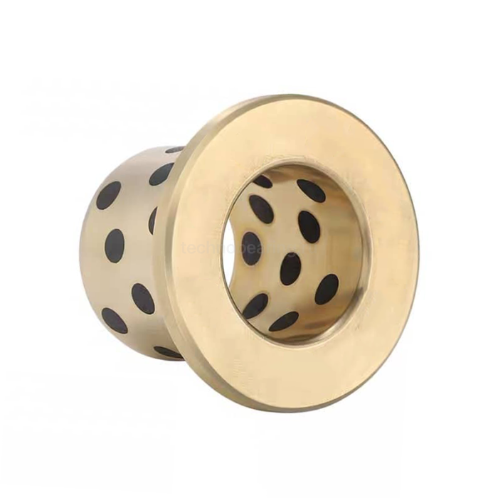 Втулка скольжения с фланцем (графит/бронза) BNZF152128330BG1 ISKRA — детальное фото 0