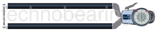 Кронциркуль индикаторный для наружн. измерений D8R100 Kroeplin 0-100мм/0.1мм