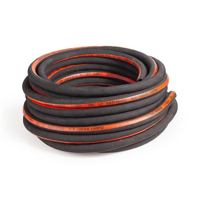 Маслобензостойкий рукав «YAMAL-PREM», внутр. диам. 51мм, -40C, 10bar, NBR, нап/всас TL050YM-PR TITAN LOCK