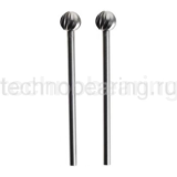 Вольфрам – ванадиевые фрезы, 2  поз., сфера, 6 мм 28725 Proxxon