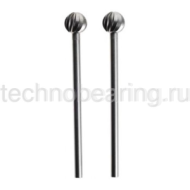 Вольфрам – ванадиевые фрезы, 2  поз., сфера, 6 мм 28725 Proxxon