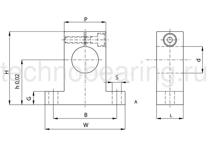 Опора SK08 TECHNIX