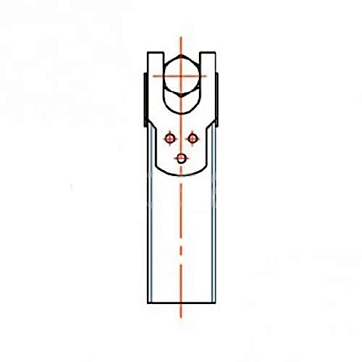 Усиленный хомут (52-55 мм), оцинк. сталь TL52-55RC TITAN LOCK