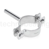 Хомут трубный на ножке DN80 (85 мм), нерж. 304, TL080FPLS TITAN LOCK