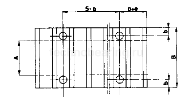 Зажимные пластины для ремня L 050 PBL050 Sati