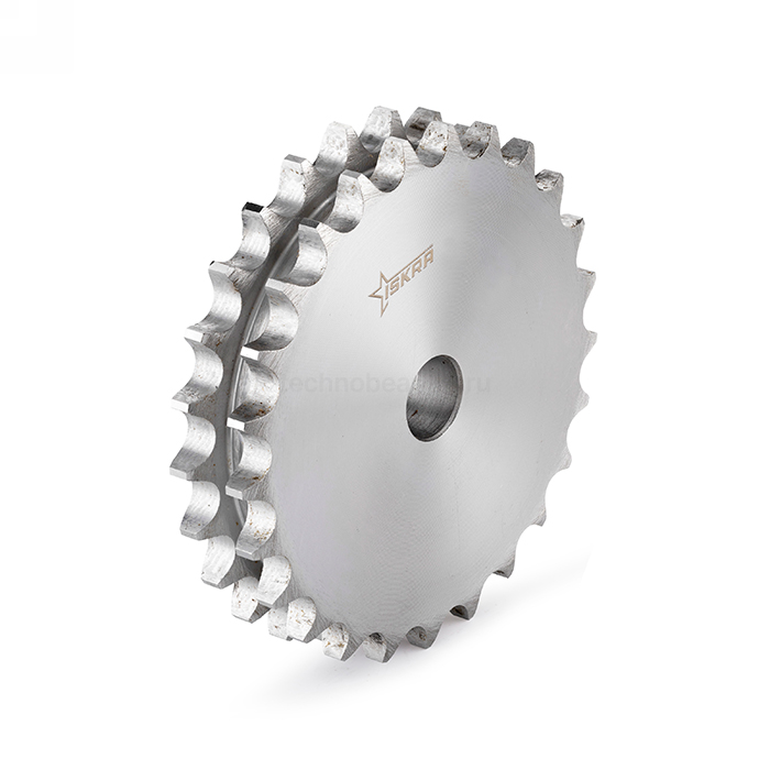 Звездочка без ступицы под расточку для цепи 06B-2, 3/8" x 7/32", Z=16 CD05016 ISKRA