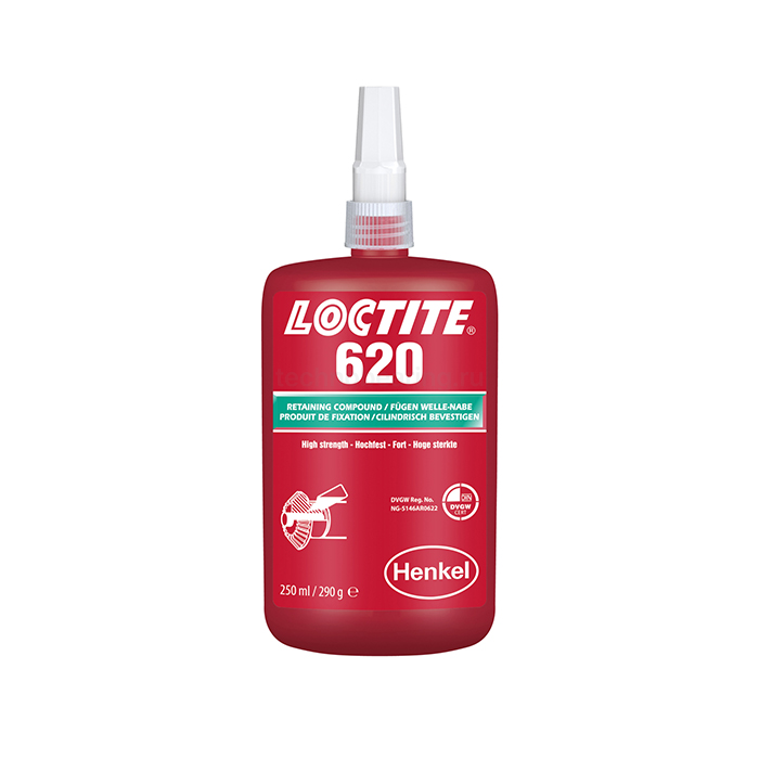 Вал-втулочный фиксатор высокотемпературный, медленный, 250 мл, 620 Loctite