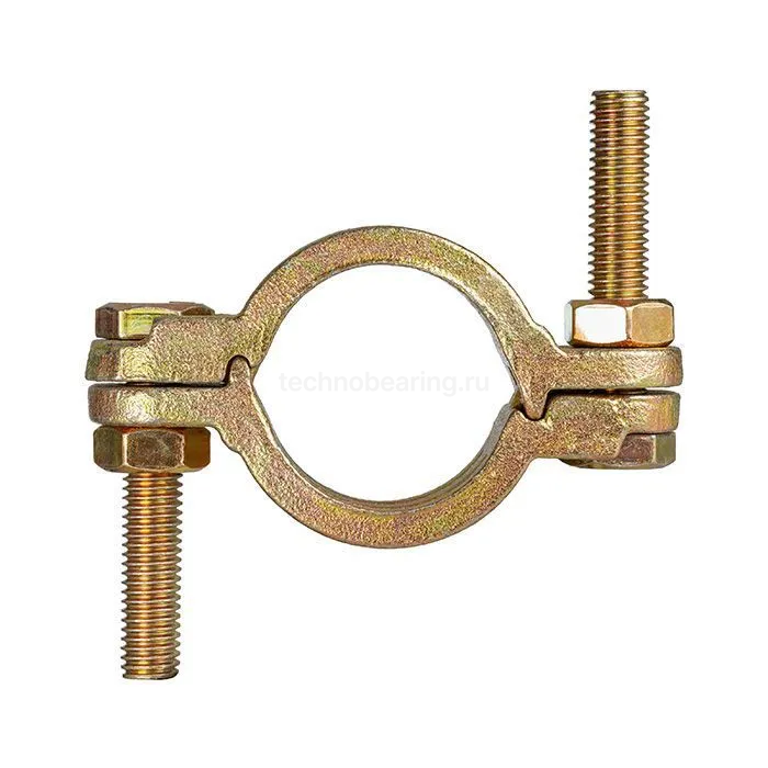 2-болтовый усиленный хомут (34-40 мм), ковкий чугун TL34-40DC TITAN LOCK