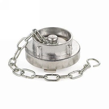 Cоединение типа Storz, заглушка с крепежной цепью, KA=66, алюминий TLSTORZ66 TITAN LOCK