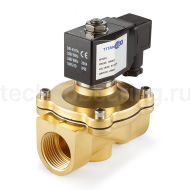 Соленоидный клапан нормально-закрытый, прямого действия, 220В, PN10, Латунь/EPDM, DN15, TLSC15/10EP1B TITAN LOCK