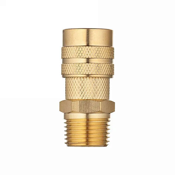 1/2in, БРС серия D, ISO 6150 B, розетка, нар.резьба, латунь TL4DFS-B TITAN LOCK
