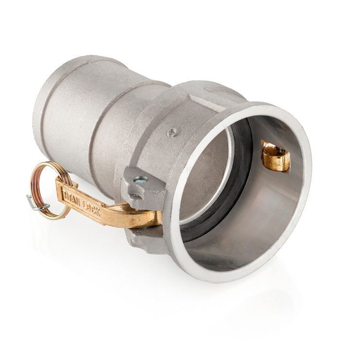 Камлок алюминиевый тип С серия "EcoLine", розетка с хвостовиком 6", TL600CAL-EL TITAN LOCK