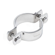 Хомут трубный без ножки DN20 (21,3-23 мм), нерж. 304, TL020FPS TITAN LOCK