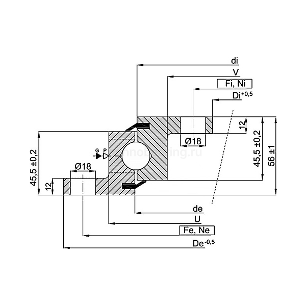 ОПУ фланцевая серия NBL.20.0644.200-1PPN ISKRA