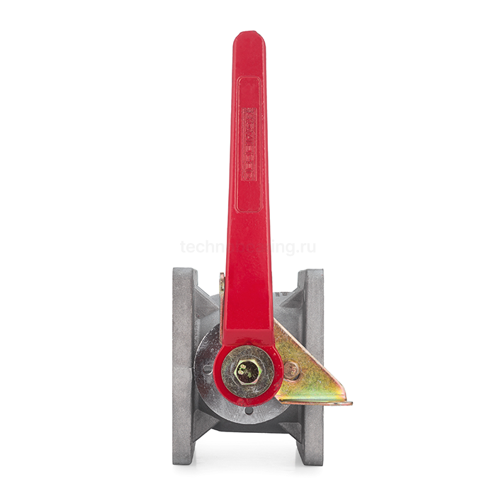 Кран шаровый для бензовоза, квадратный фланец, алюм., DN100, TL400BVSF-AL TITAN LOCK — детальное фото 4