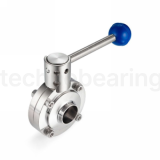 Затвор дисковый нержавеющий (AISI304) DN150, типа сварка-сварка,TLSD150WDS TITAN LOCK