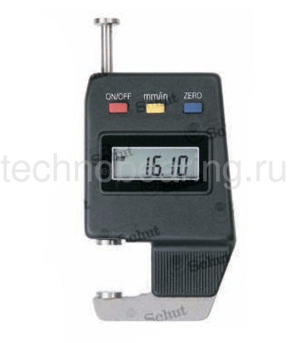 Толщиномер цифровой 0-25мм/0.01мм SCHUT