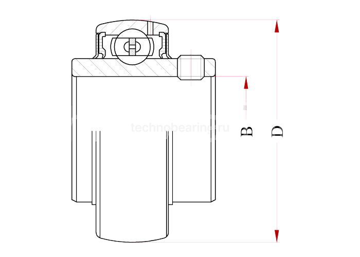 Подшипник YAR203 (UC203) BSS 2RS