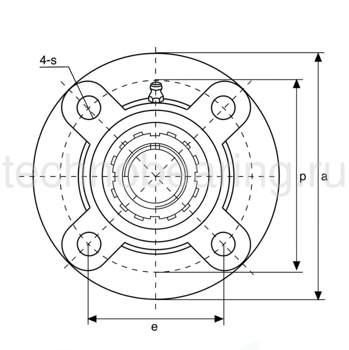 Подшипниковый узел UKFC210 ISB