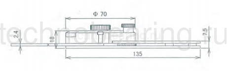 Универсальный цифровой угломер MITUTOYO DIGIMATIC 187-502