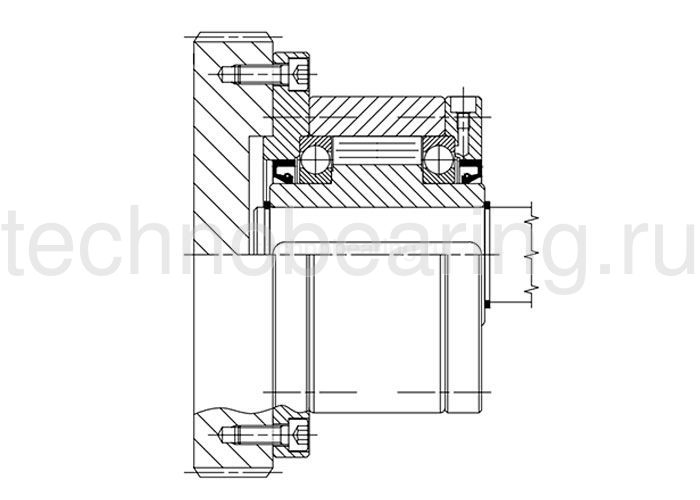 Обгонная муфта GL40F4D2 (GFR40F2F7) CTS