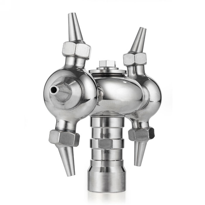 Моющая головка струйная ротационная (S-образная), DN25, резьба 1-1/2, нерж.304, TL25WHRS-G1.1/2 TITAN LOCK