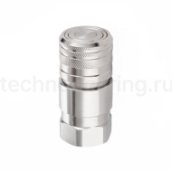 БРС серия C, ISO 16028, розетка, оцинк. сталь, 1/4in TL2CF TITAN LOCK