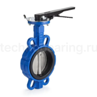 Затвор дисковый (бабочка) межфланцевый чугунный, диск нерж. 304, упл. EPDM, DN50 TL050FBVS-EP TITAN LOCK