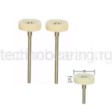 Полировальные насадки из войлока, колесо, набор (2 шт.) 28803 Proxxon